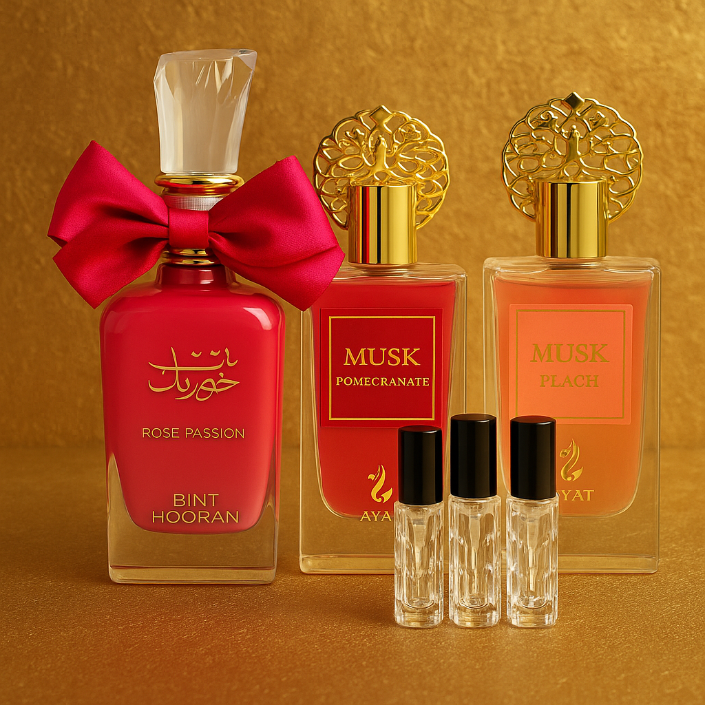 Pack Découverte – 3 Échantillons de Parfum