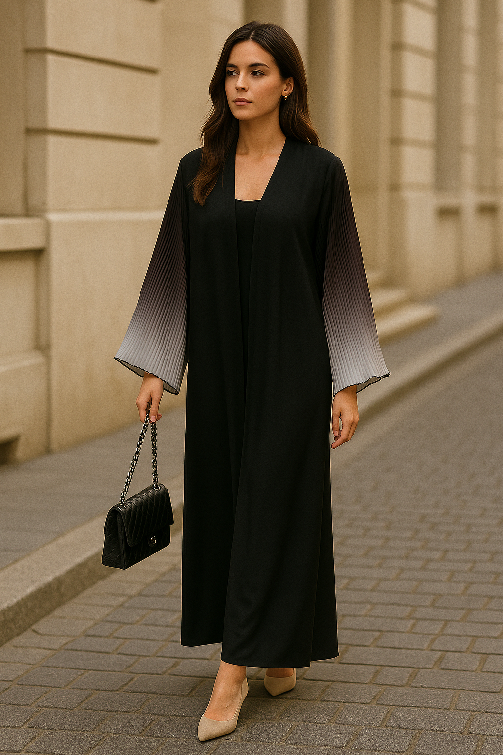 LAYAL – Abaya fluide