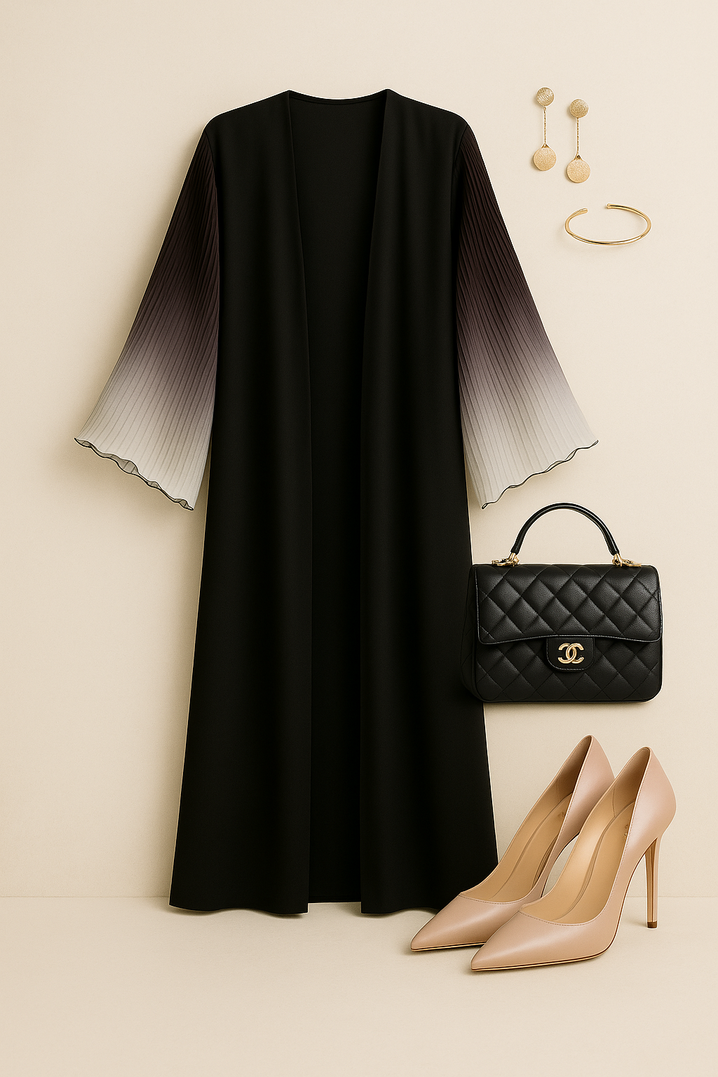 LAYAL – Abaya fluide