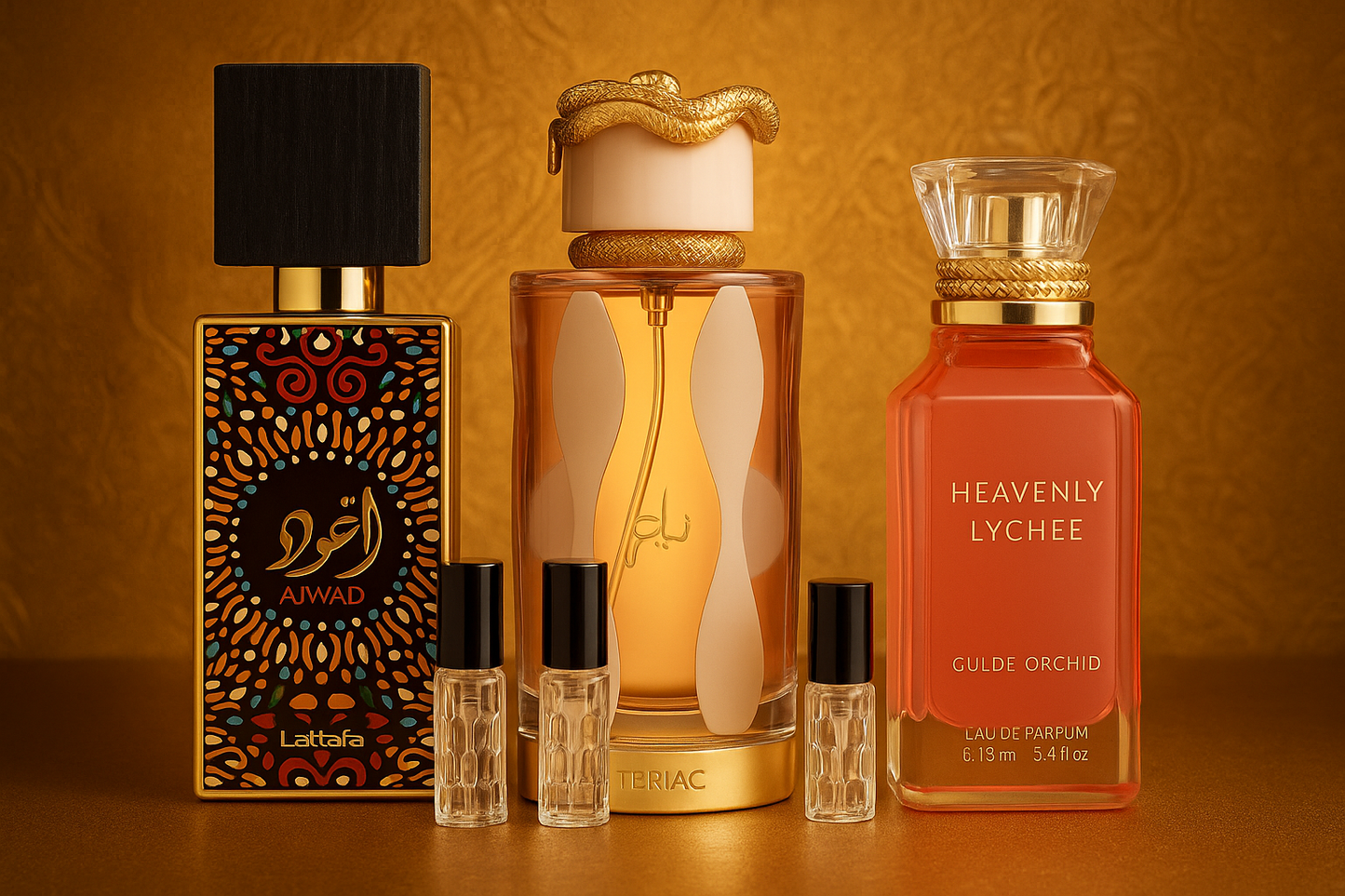 Pack Découverte – 3 Échantillons de Parfum