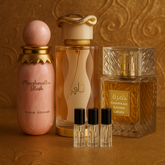 Pack Découverte – 3 Échantillons de Parfum
